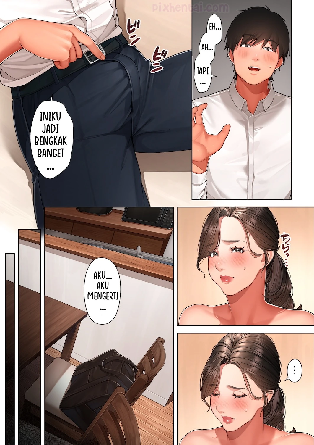 Komik hentai xxx manga sex bokep Kyouko-san wa Osananajimi no Okaa-san 18